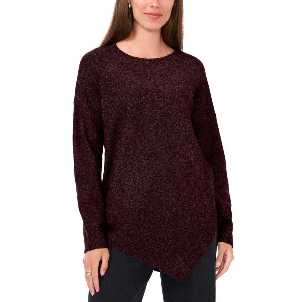 Vince Camuto Women’s Asymmetrical Hem Crewneck Sweater XL Long Sleeve